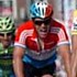 Kim Kirchen am Ziel von L�ttich-Bastogne-L�ttich 2007